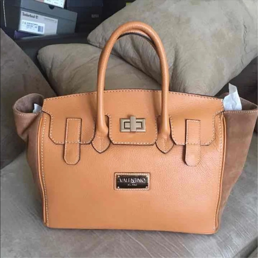 Omia leather Satchel! Brand New $1190 retail - Picture 1 of 8